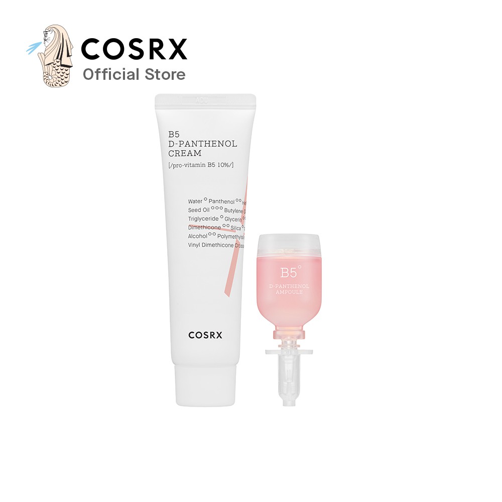 COSRX Balancium B5 Line (DPanthenol Cream + Ampoule) Shopee Singapore