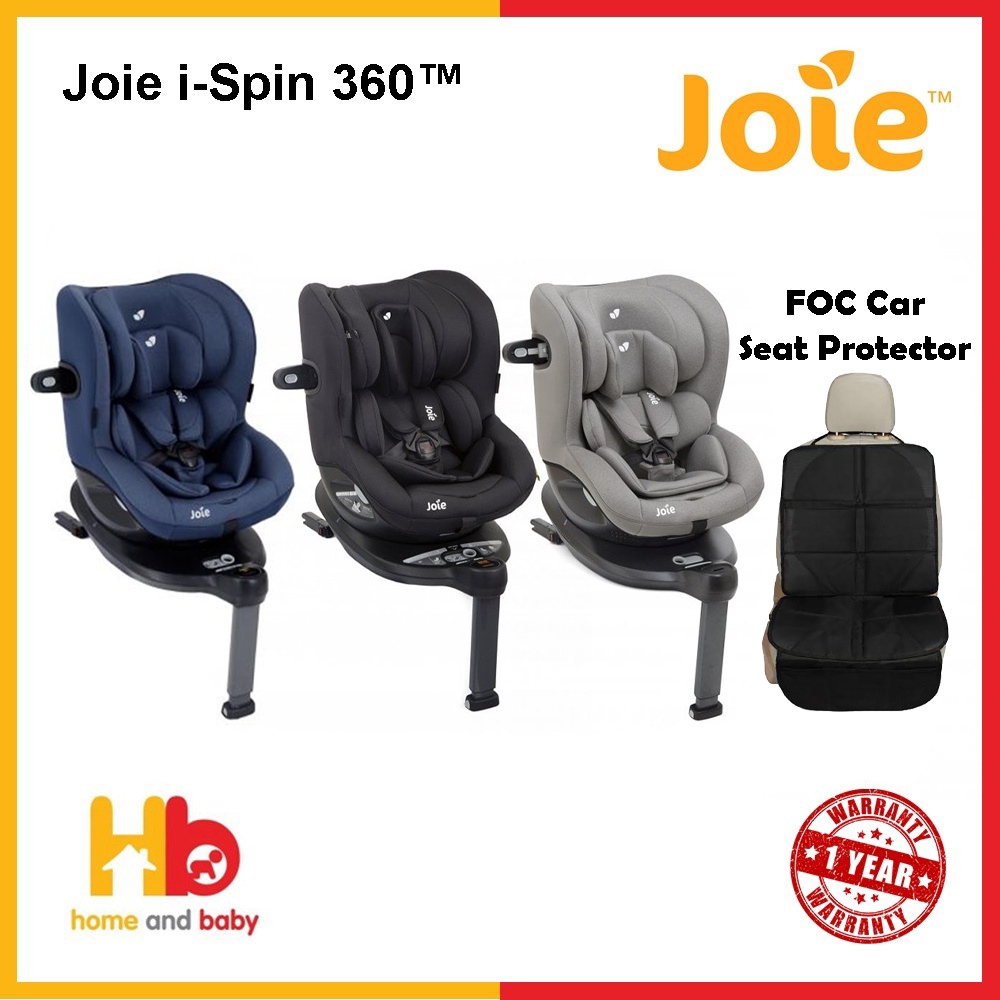 Joie iSpin 360 (FOC Car seat protector) Shopee Singapore