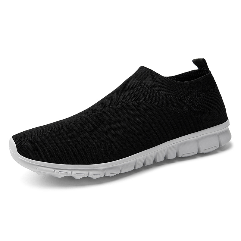 Ready Stock Men's Slip-on Sneakers Lightweight Sports Shoes Breathable ...