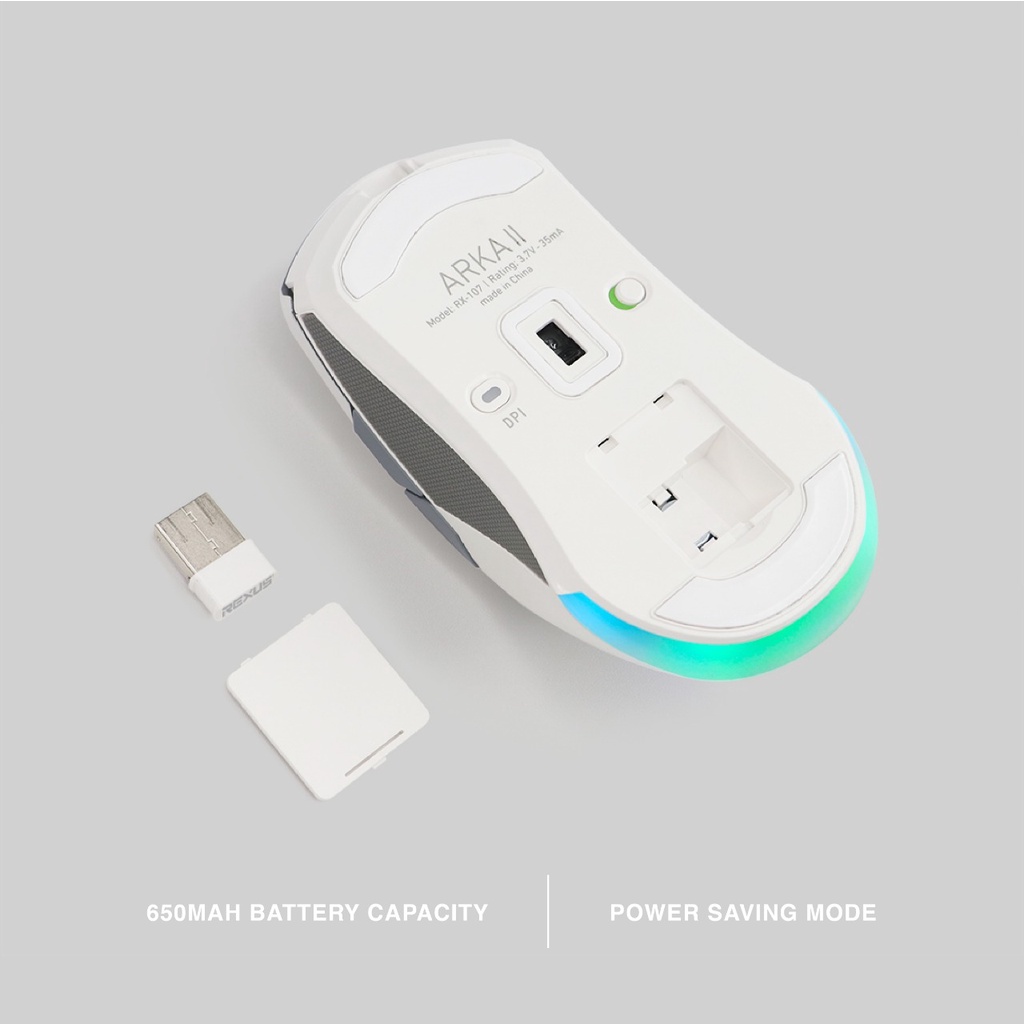 Rexus Arka II RX107 / RX-107 Gaming Wireless RGB - Gambar 4