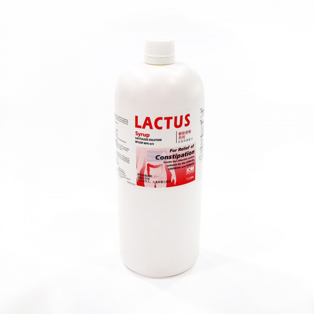 Lactus Syrup 1 Litre - Lactulose solution for constipation stool ...