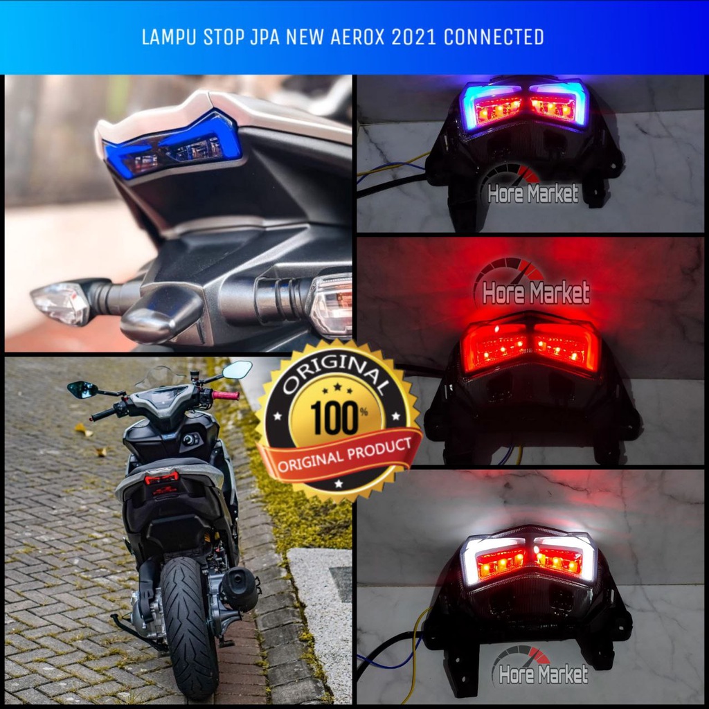 Stop Lamp Jpa New Aerox Connected Stoplamp All New