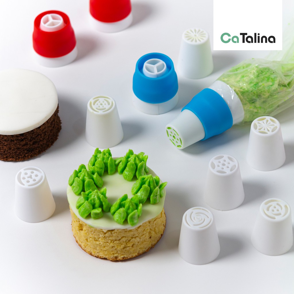 Spuit Dekorasi Kue Set 10 Pcs - Gambar 4