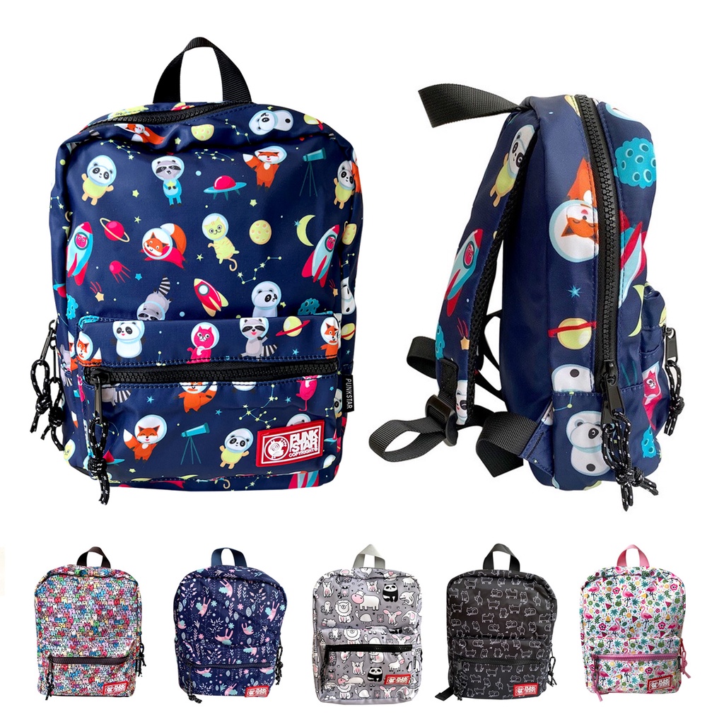 PUNKSTAR Junior Size Preschool Backpack Kindergarten Little Kid Toddler School Backpacks for Boys and Girls