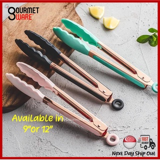 4Pcs Stainless Steel Kitchen Tongs, Serving Tongs for Cooking, 10 Metal  Food Tongs with Non-Slip Comfort Grip, Non-Stick Cooking Tongs High Heat