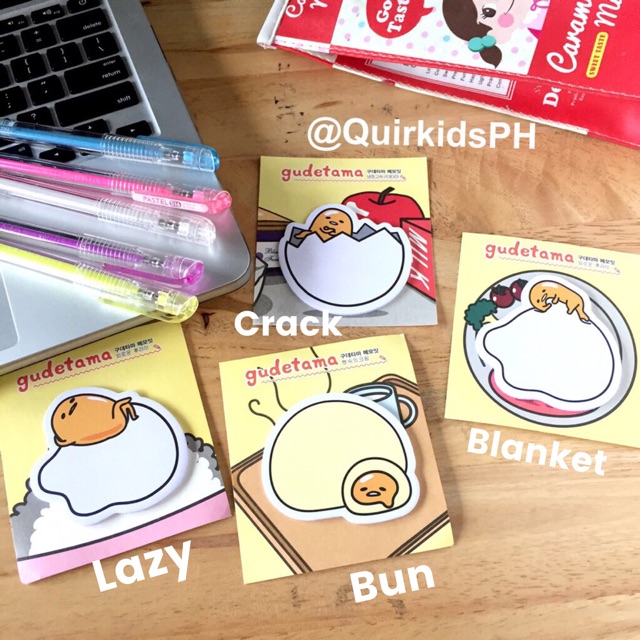 Lazy Egg Sticky Note Pad | Shopee Singapore