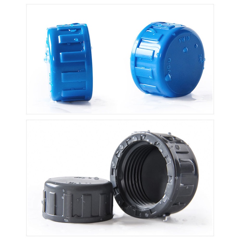 PVC Internal Screw Pipe Cap Internal Thread Plug Internal Thread Pipe ...