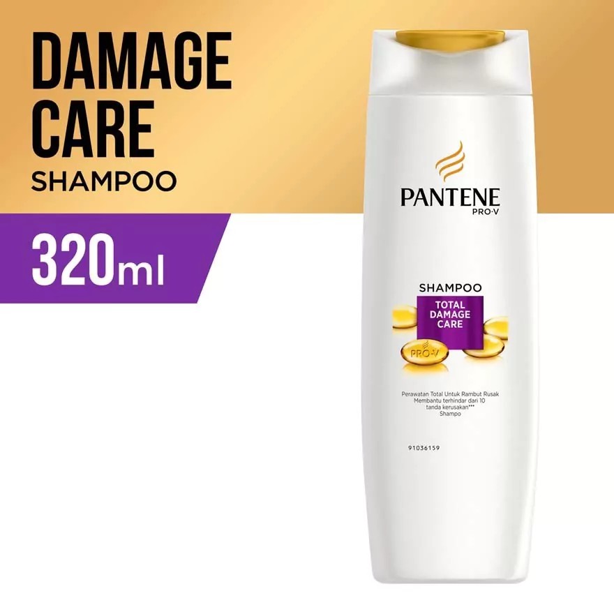 Pantene Shampoo Total Damage Care 290ml - Gambar 3