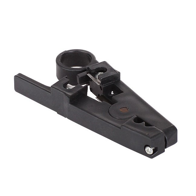 LAN Wire Cable Stripper RG6 RG59 RG11 CAT5 Speaker Wire Cutter Crimper