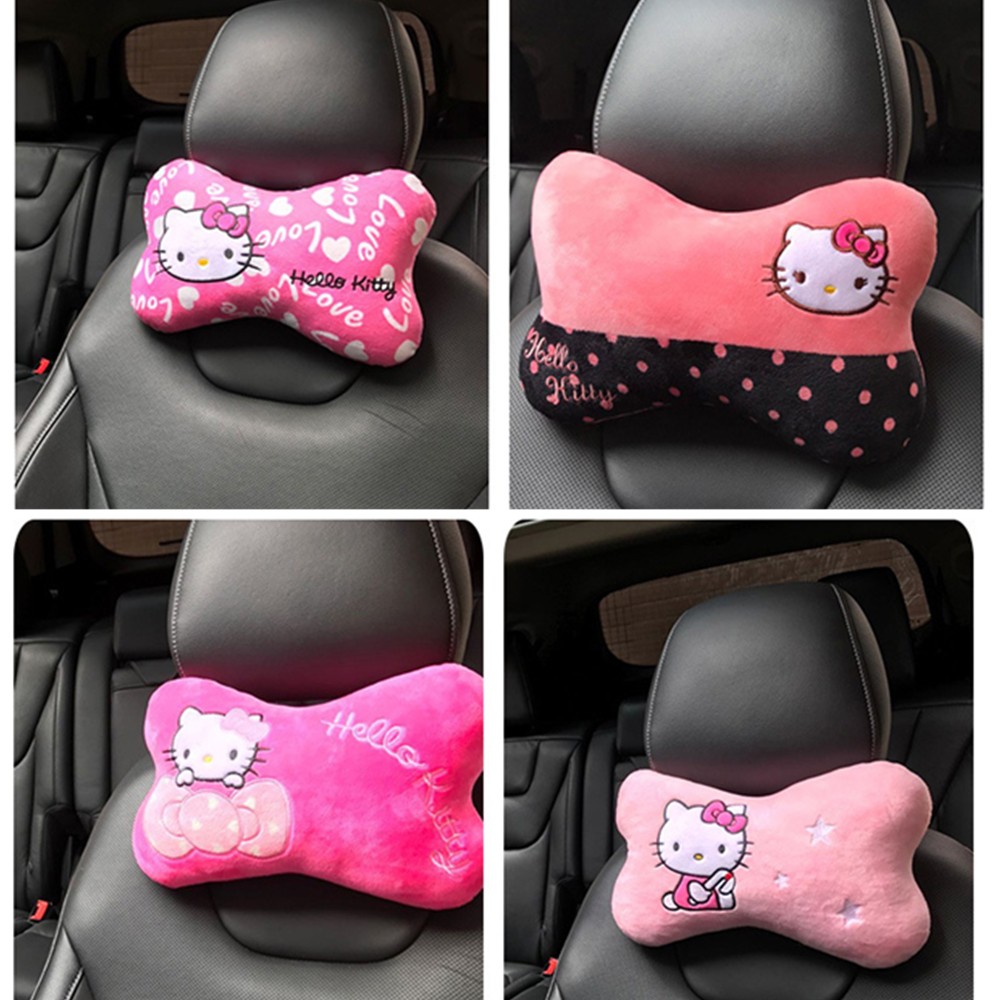 Hello Kitty Car Seat Head Cushion