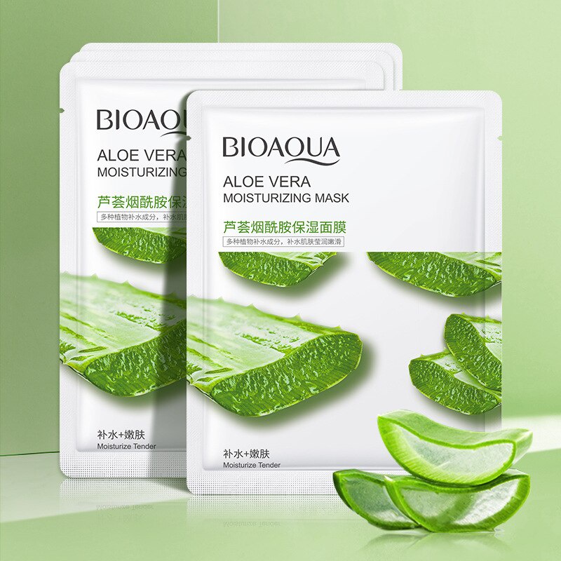 Bioaqua Aloe Vera Moisturizing Sheet Mask 4F658C126B4Ca9Fe1A0647B74D28C578