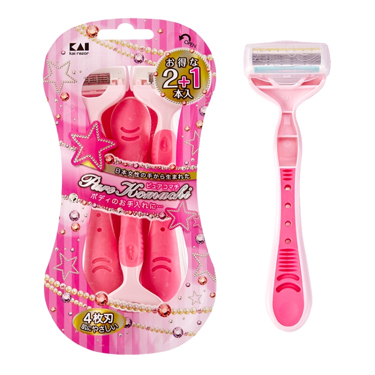 Kai Razor Pure Komachi/2+1/shaver/Imported Japanese Original 2 Original ...
