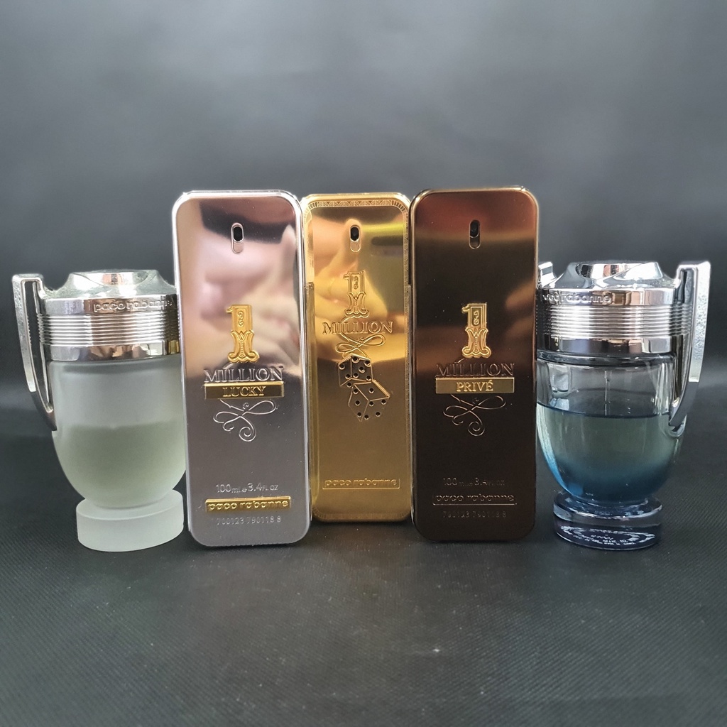 Perfume Decant - Invictus Legend Onyx One Million Lucky Parfum Prive ...