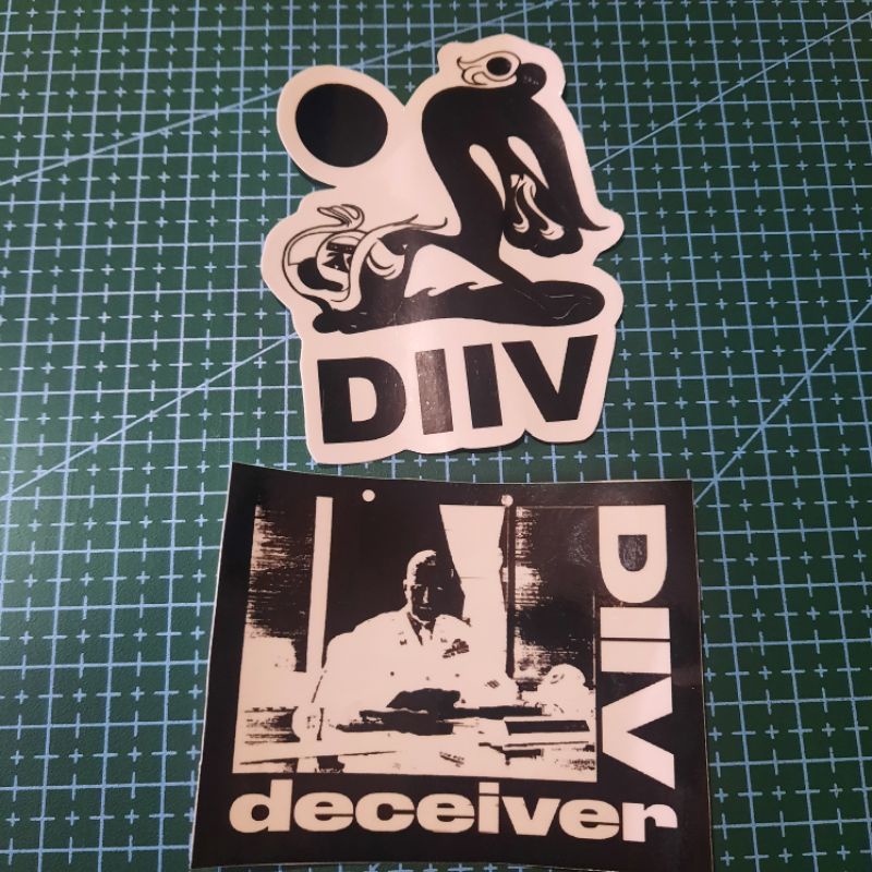 DIIV Band Sticker (BOOTLEG) | Shopee Singapore