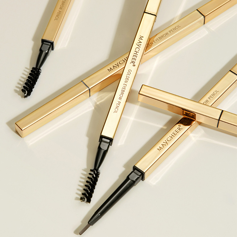 Small gold bars double headed eyebrow pencil very small gold