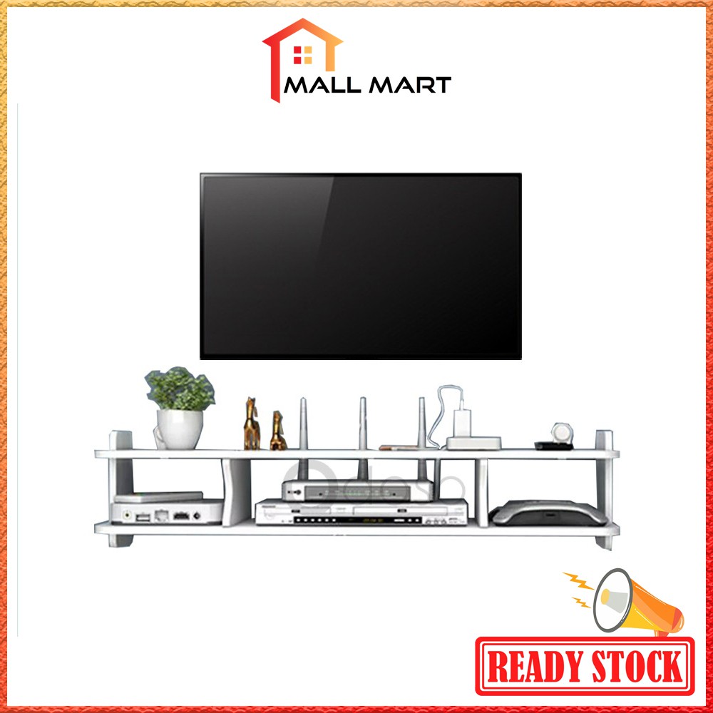 MallMart MWF020 TV Wall Set-Top Box Rack Router Storage Box for TV Rack ...