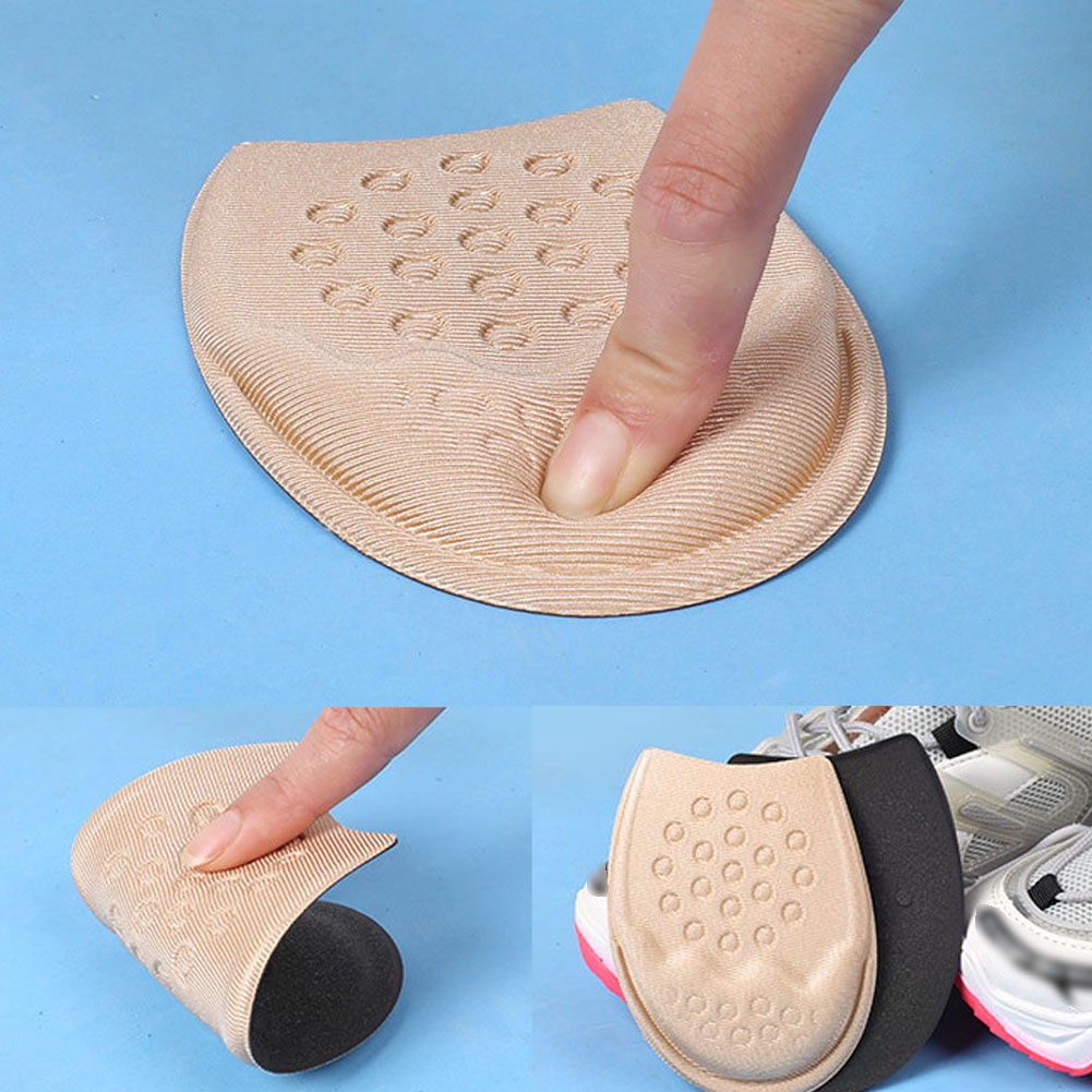 Dr. Segnini Pair Half Insoles - Forefoot Shoe Inserts, Non-Slip Cushion For Pain Relief