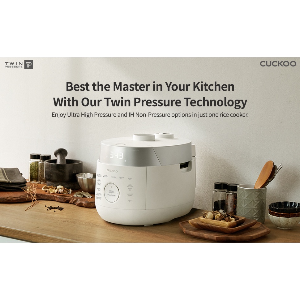 Cuckoo twin pressure rice cooker sale