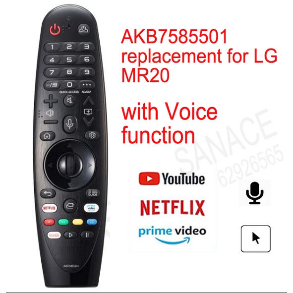 *SALES* Magic remote for LG TV, replacement for model: MR20 | Shopee ...