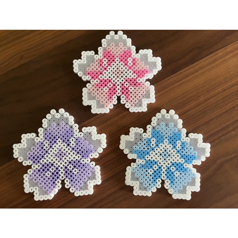 Perler bead sakura coaster | Shopee Singapore