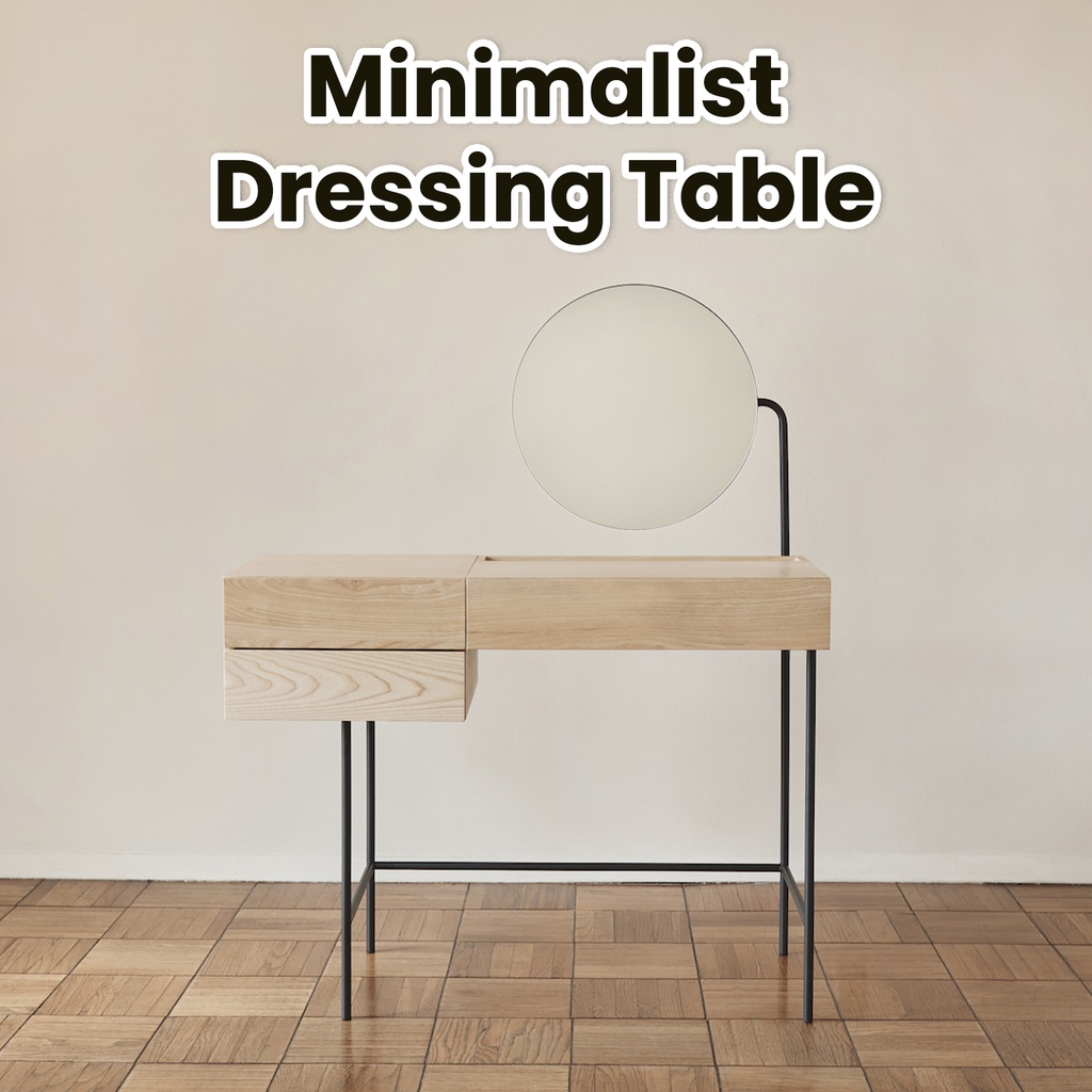 Minimal vanity deals table