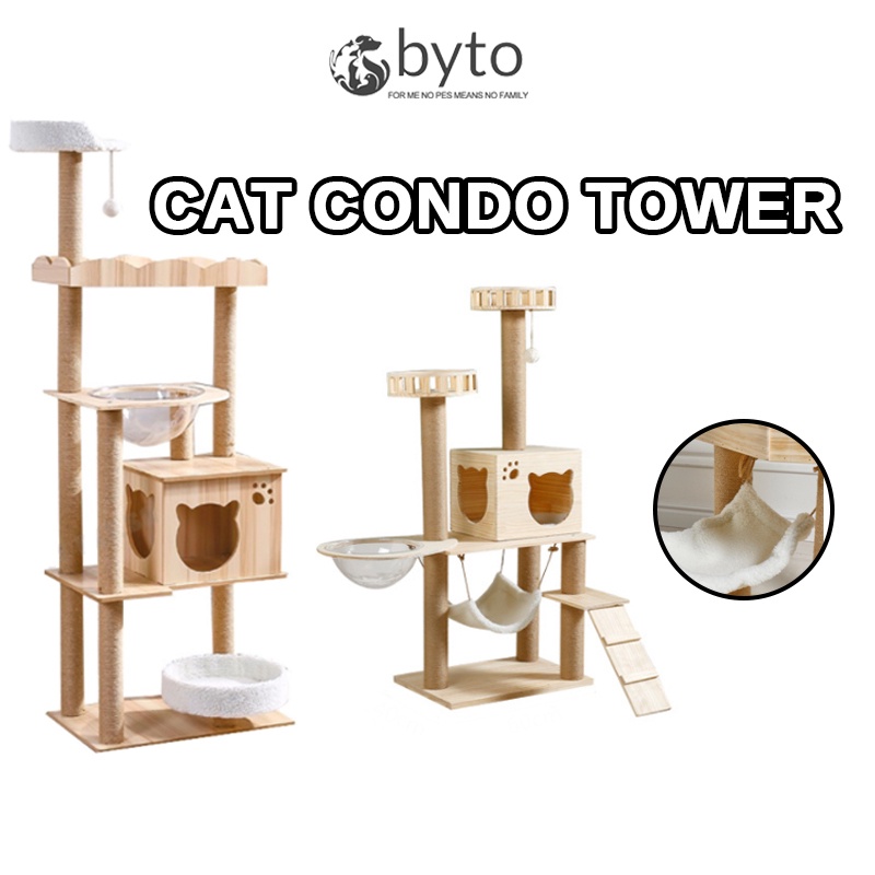 Cat condo clearance shopee