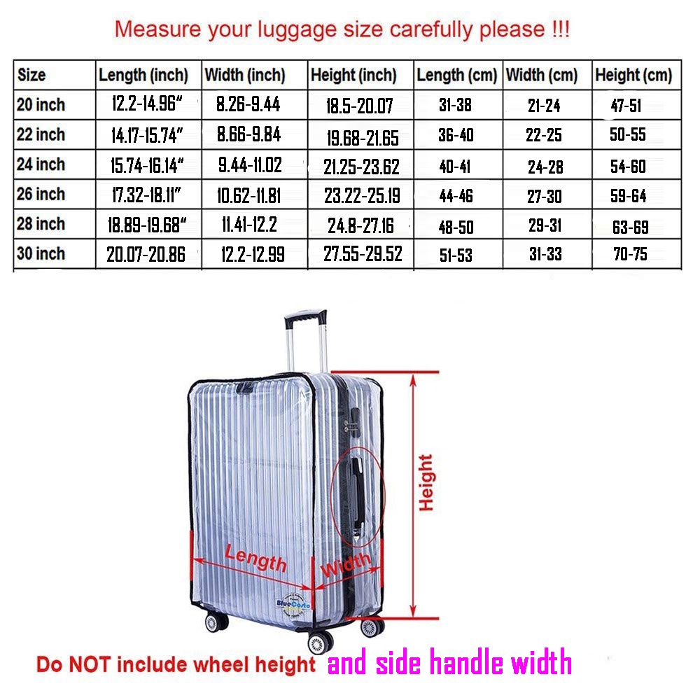 29 inch luggage dimensions online