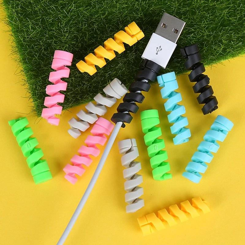 Cable Protector Compatible For iPh Phone Charger Protection USB Charging Cable Cord Protector Cable Management USB Cable Organizer