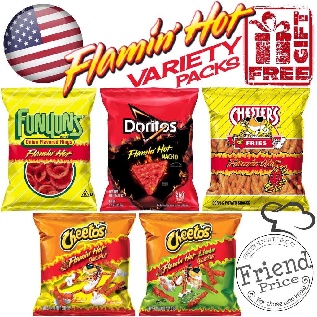 USA Direct! Flamin' Hot Frito-Lay Variety Pack Flamin' Hot Cheetos ...