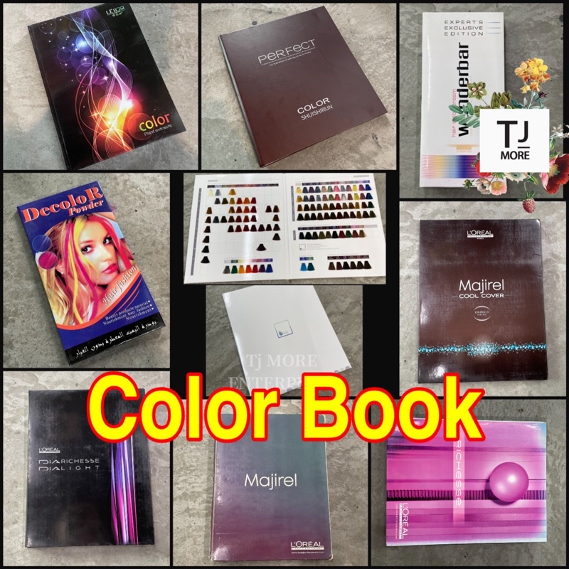 Hair Color Book Chart Catalogue Hair Color Cream Loreal Matrix Lebgsi