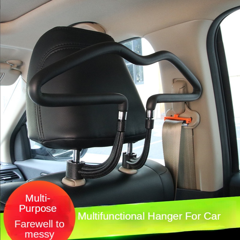 Universal Car Hanger Coat Clothes Back Seat Headrest Hangers Cloth Jacket Suits Holder Rack Auto Multi purpose Hanger Shopee Singapore