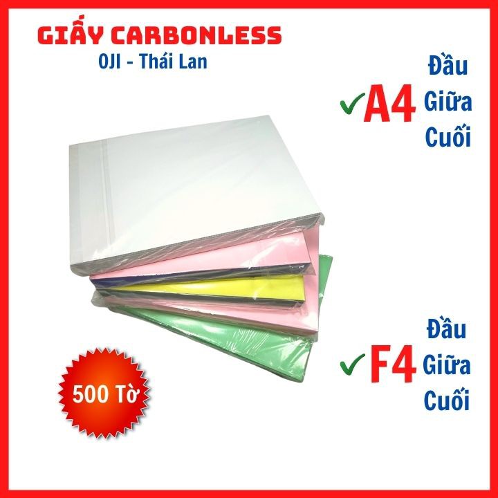 Vat receipt printing paper (GT) A4- F4 size - 500 sheets/book ...
