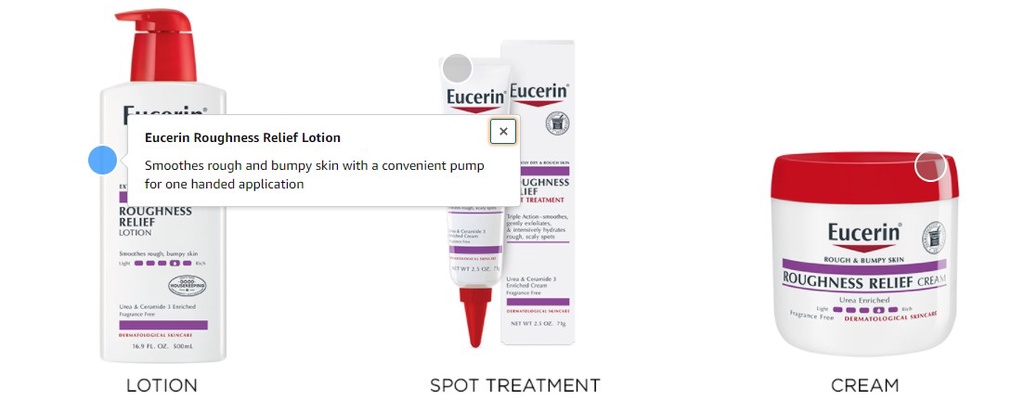 [SG] Eucerin Roughness Relief Lotion, 48 hours of hydration, For rough ...