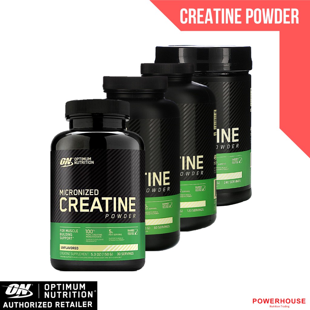 Optimum Nutrition (ON) Micronized Creatine Powder (600G