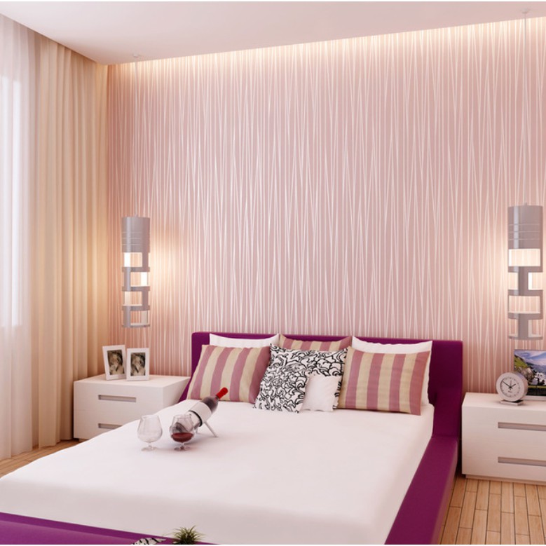 Thick 3D stereo wallpaper waterproof self-adhesive/warm bedroom decoration wallpaper