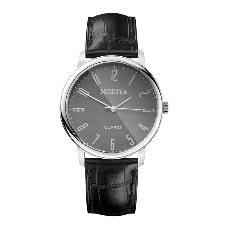 Business Men s Watch Quartz Numerals Watches Faux Leather Strap Gentleman Wristwatches Shopee Singapore