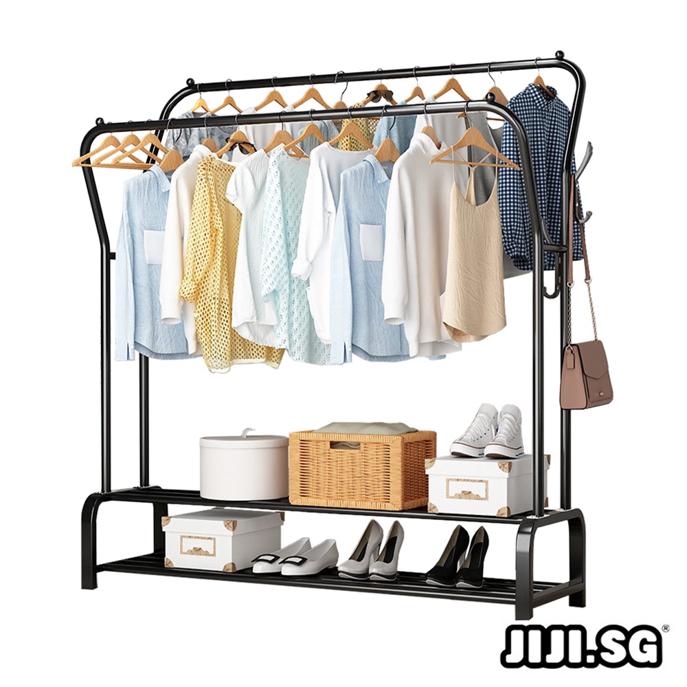 (JIJI.SG) SHIO Clothes Rack Drying Rack / 3 type / Sturdy / Clothes