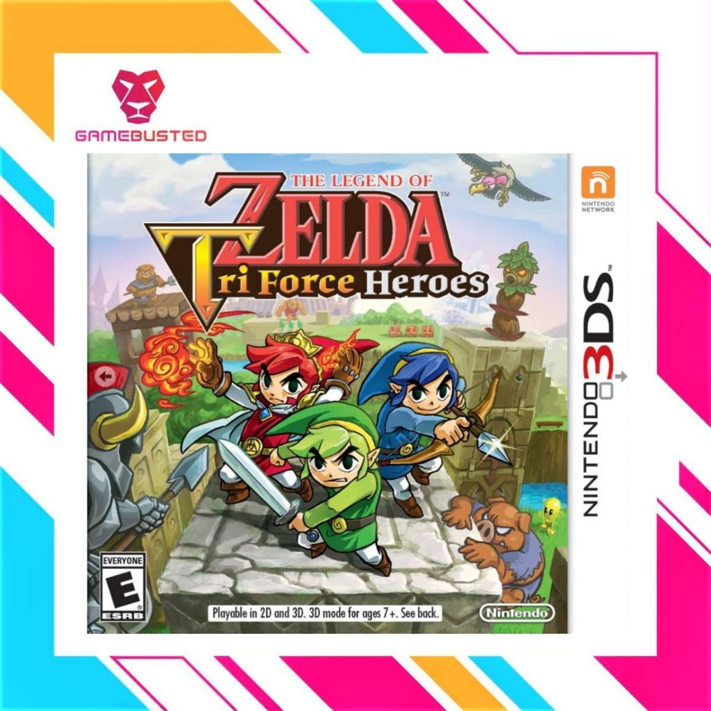 3DS The Legend of Zelda: TriForce Heroes | Shopee Singapore
