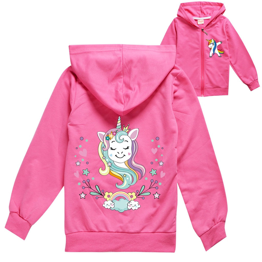 Girls deals unicorn jacket