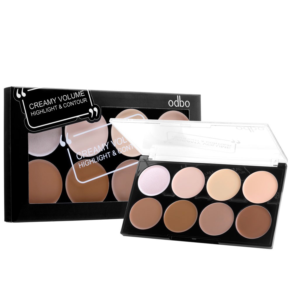 Create odbo creamy volume highlight & contour | Shopee Singapore