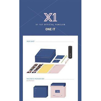 UNSEALED] X1 Fankit Fanclub Kit ONE IT ONE IT [NO MEMBERSHIP CARD