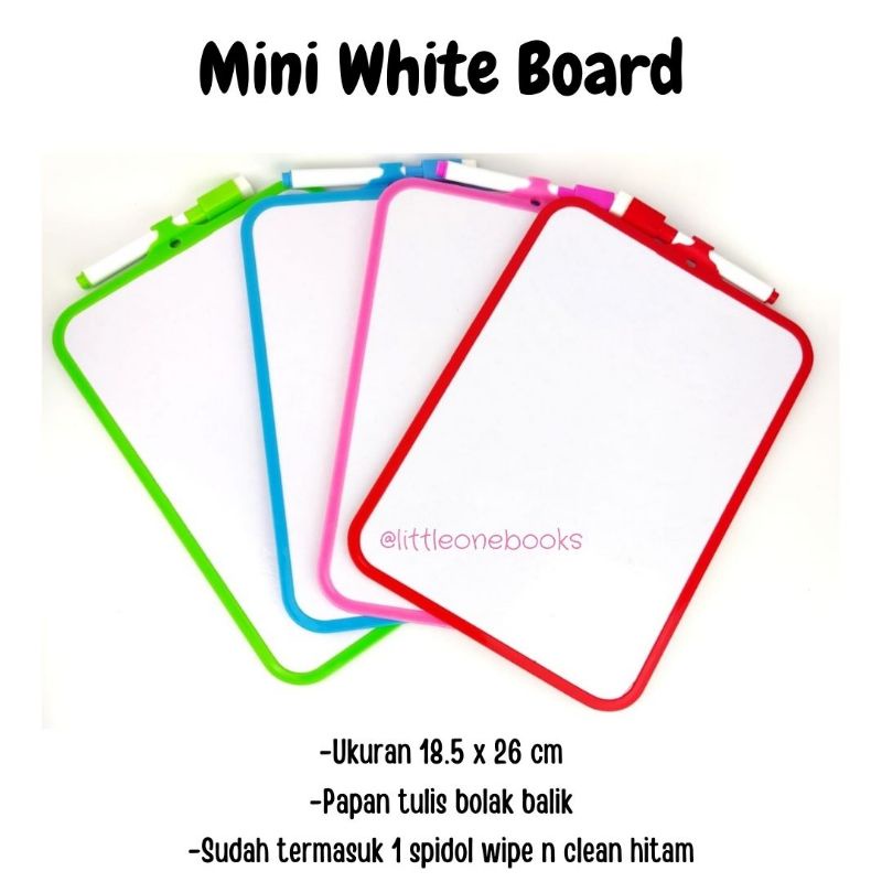 Mini Whiteboard Mini Travel Chalkboard Children's Whiteboard 