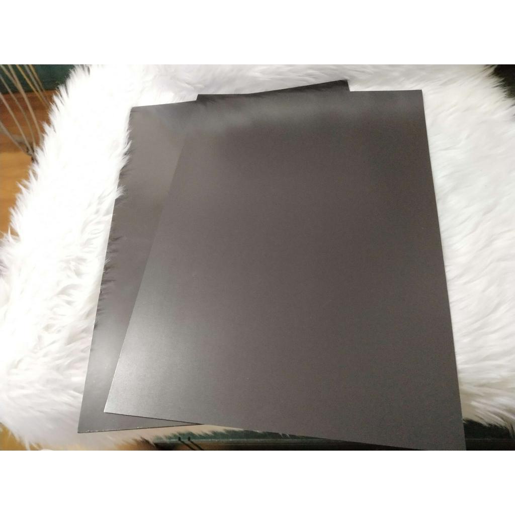 Magnet sheet with and without adhesive 1mm thick 0.5mm A4 size Ref ...