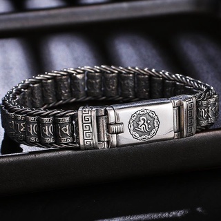 Pure silver bracelet for on sale mens