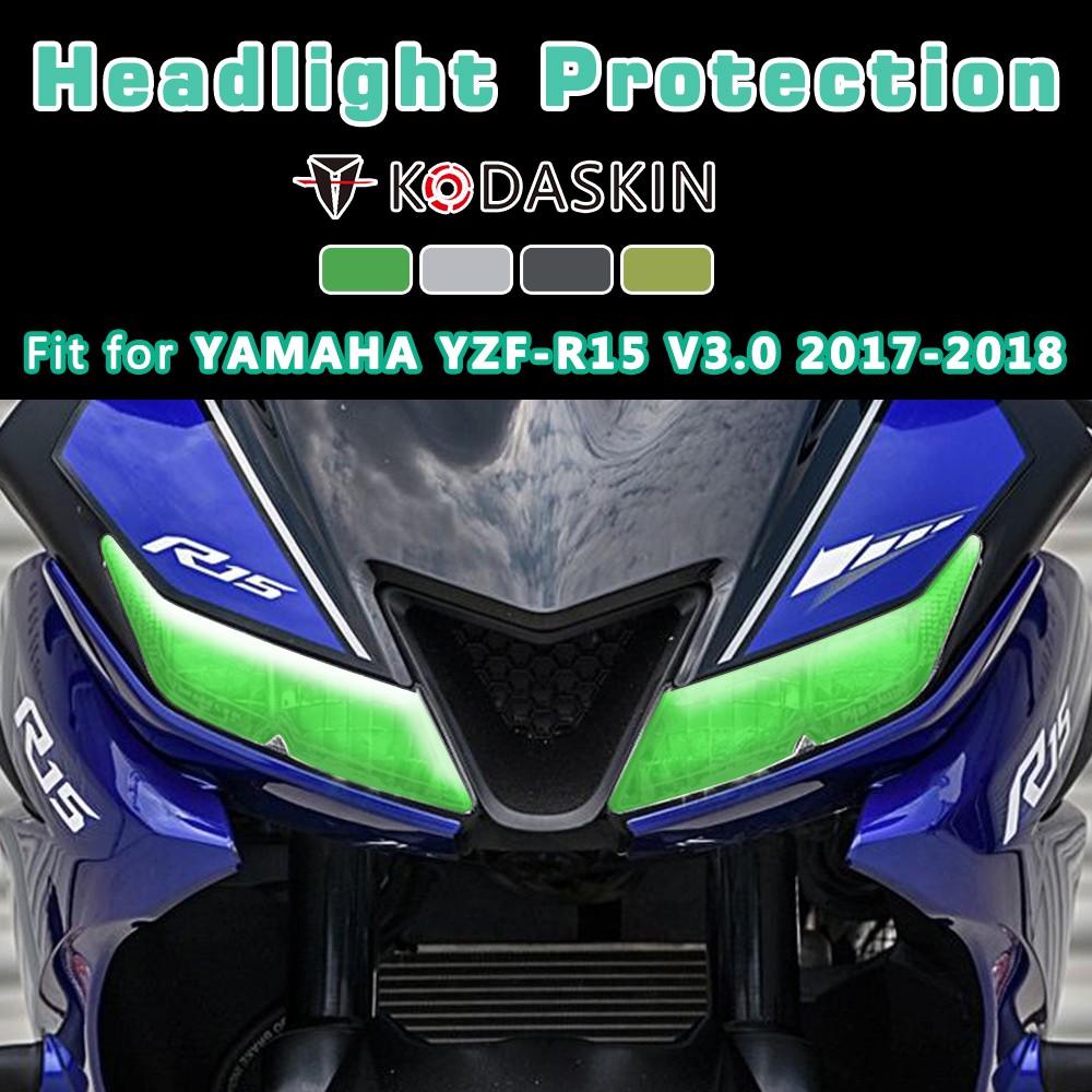 KODASKIN Motor ABS Headlight Protection for YAMAHA YZF R15 V3.0