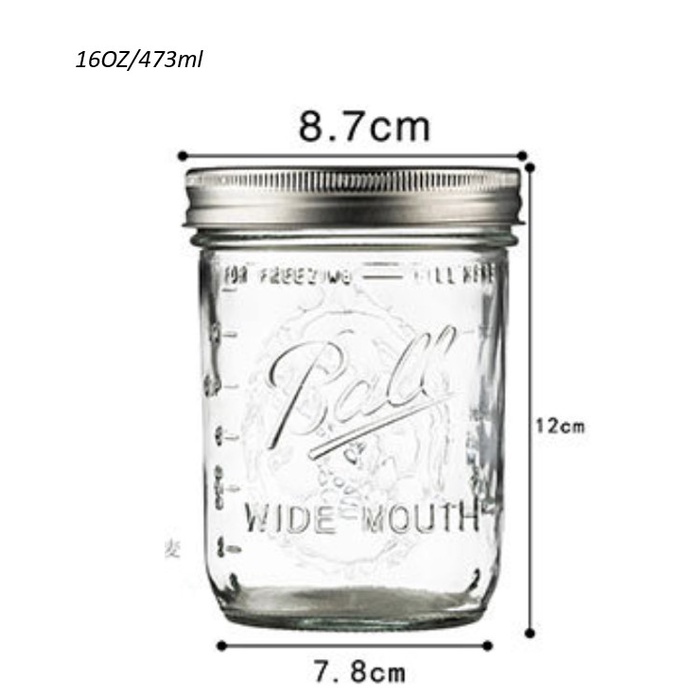 {SG STOCK} Ball Mason Jars Glass Jar Shopee Singapore