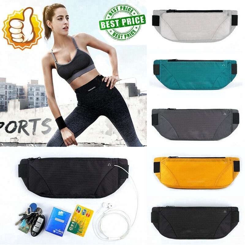 Waterproof Sport Runner Waist Bum Bag Running Jogging Belt Pouch Fanny Waist Bags Shopee Singapore