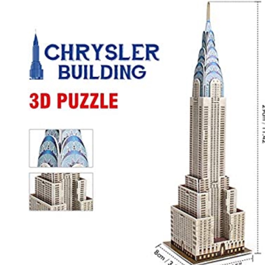 Chrysler building hot sale 3d puzzle