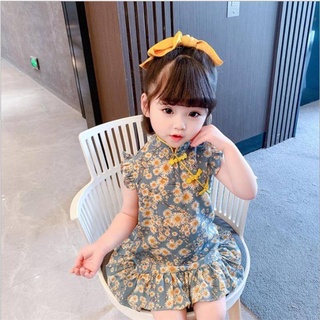 Childrens Chinese Style Dress Girls Holiday Dress Pretty Dresses For Girl  Kids Party Dresses Beautiful Dresses For Girls From Changminhu, $58.34