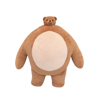 New Small Head Bear Pillow Plush Small Head Muscle Chair